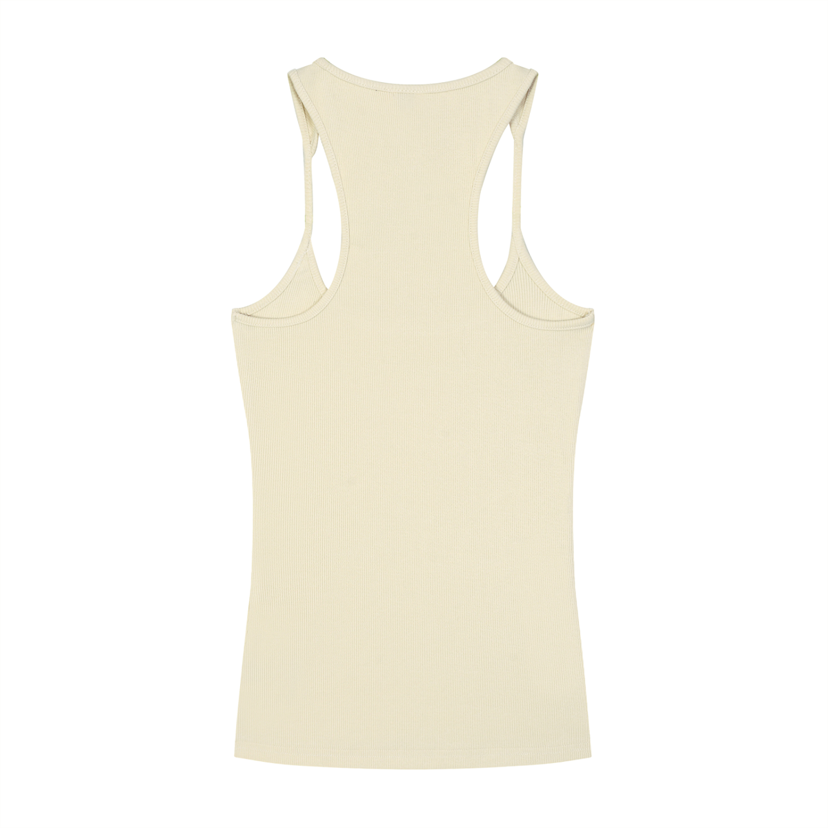 SLIM FIT RIBBED RACERBACK