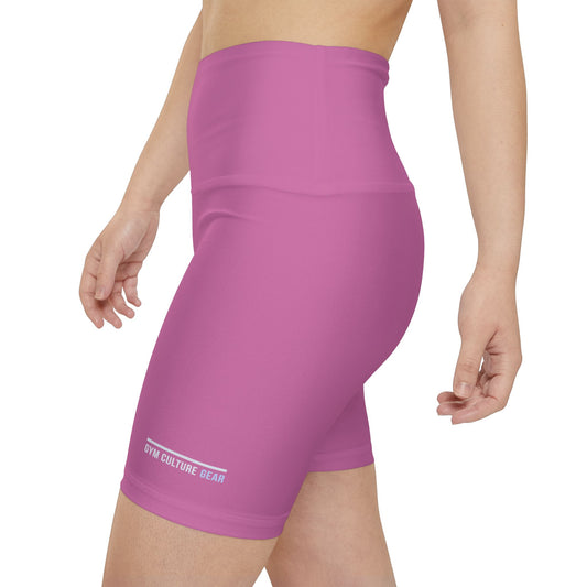 High waisted gym shorts