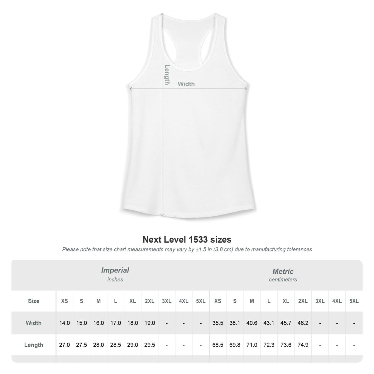 Next Level racerback