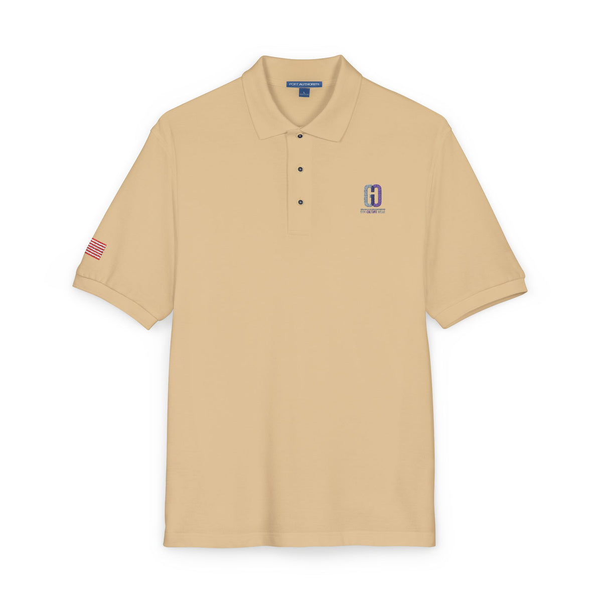 Embroidered 'D' Crest Polo Shirt (not listed)