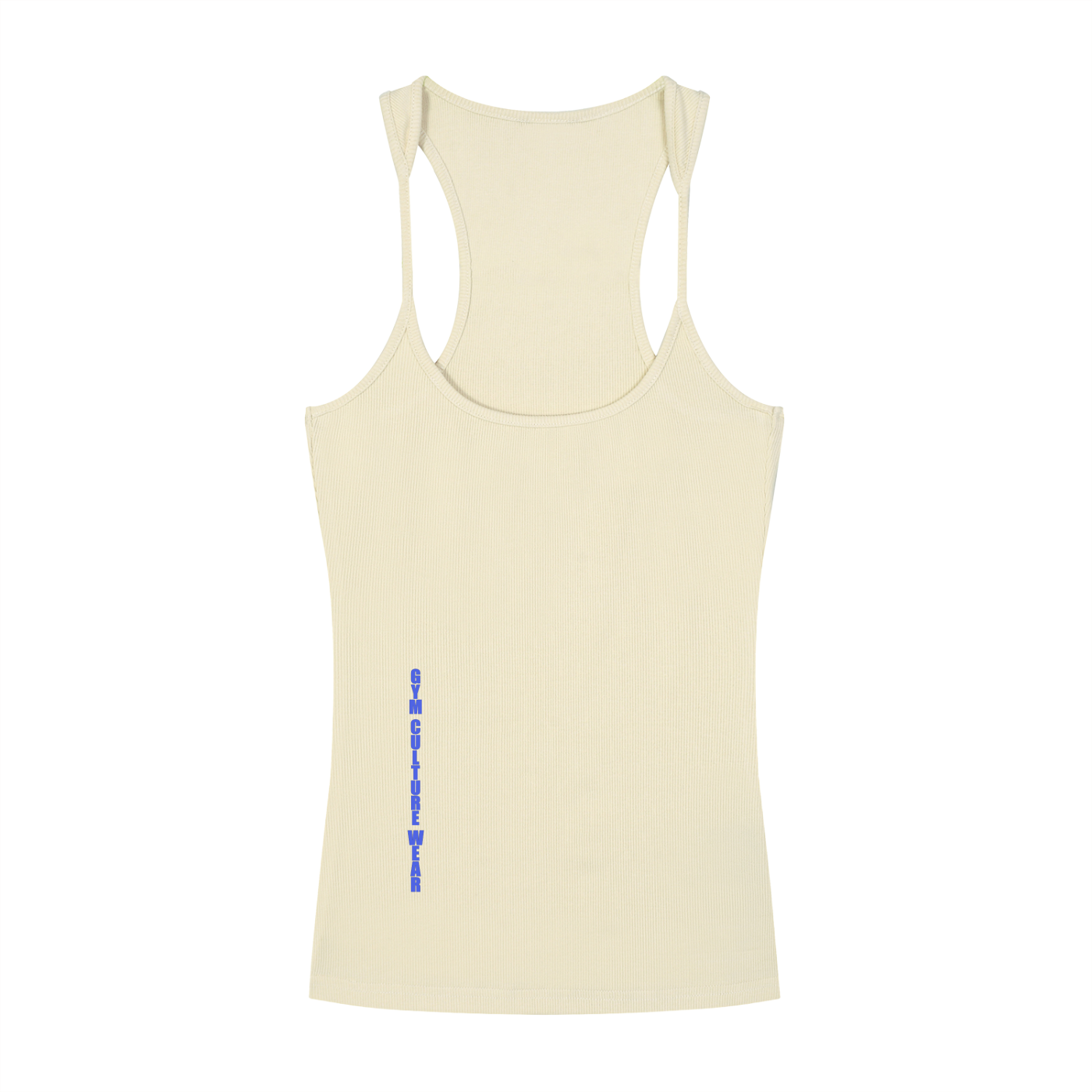 Slim Fit Ribbed Racerback