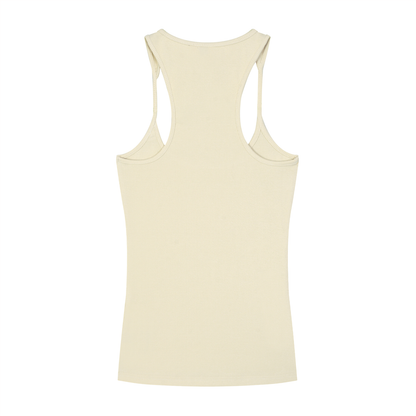 Slim Fit Ribbed Racerback