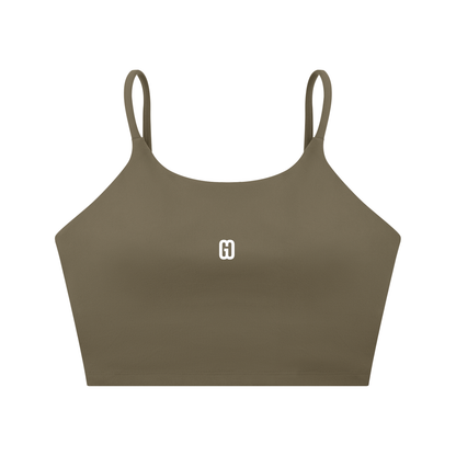 Spaghetti strap sports bra - dark series