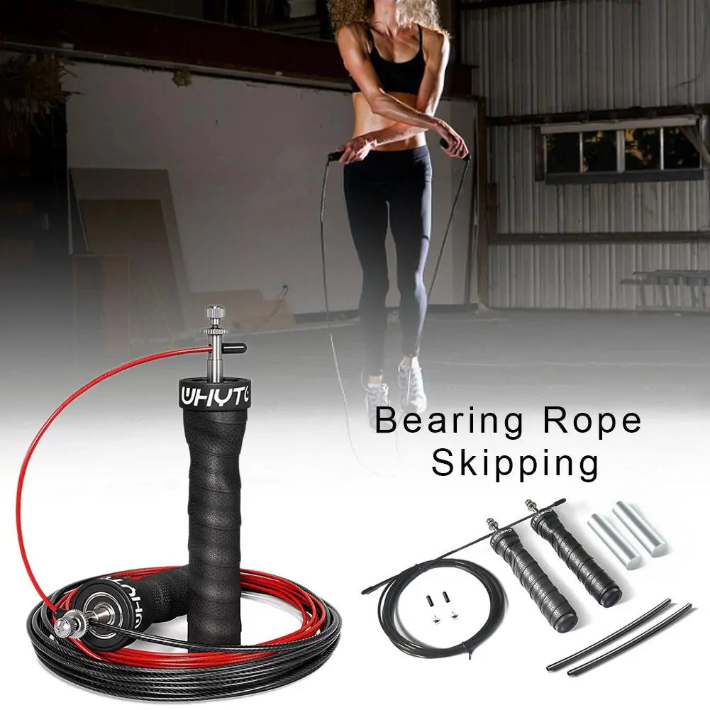 Adjustable weight jump rope