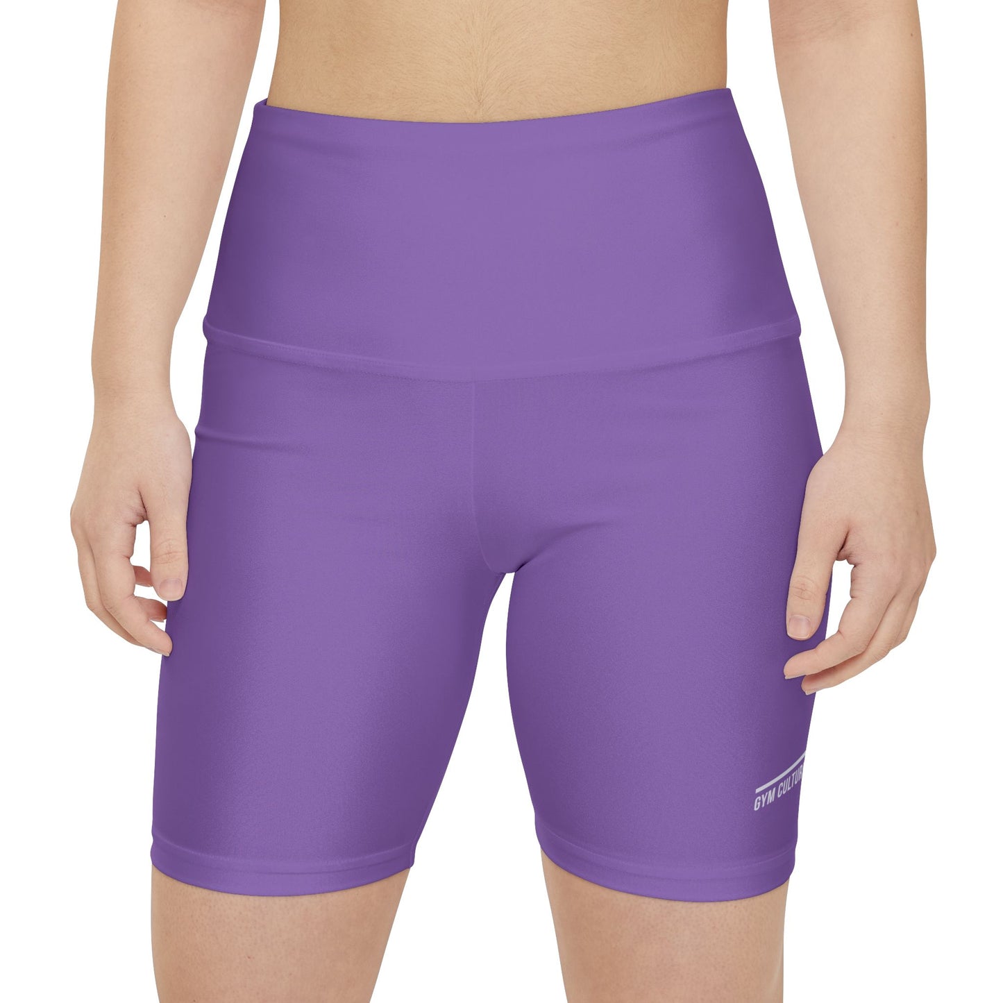 High waisted gym shorts