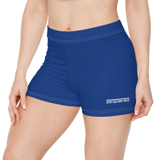 Low waisted gym shorts - dark blue