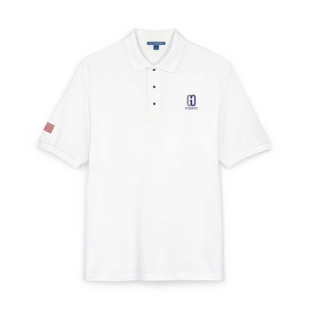 Embroidered 'D' Crest Polo Shirt (not listed)