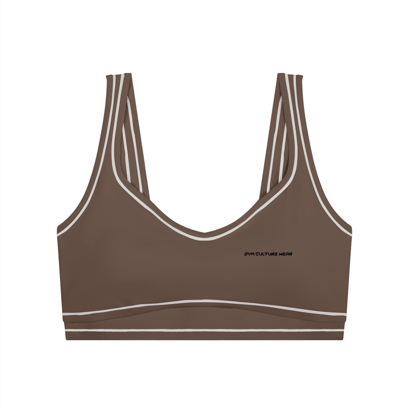 Genesis series women’s topstitching yoga sports bra