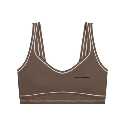 Genesis series women’s topstitching yoga sports bra