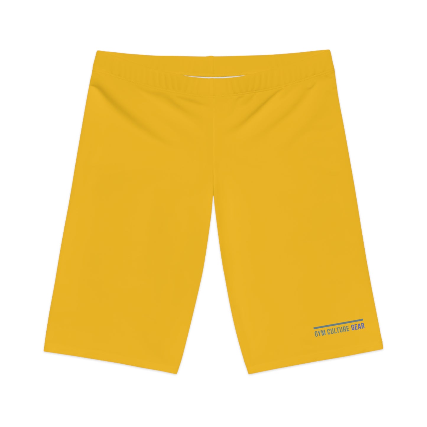 Biker style gym shorts