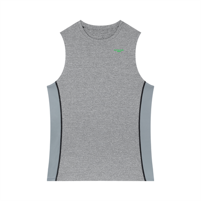 Men's Slim-Fit Topstitch Tank Top