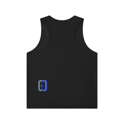 Men's Solid Color Crewneck Tank Top