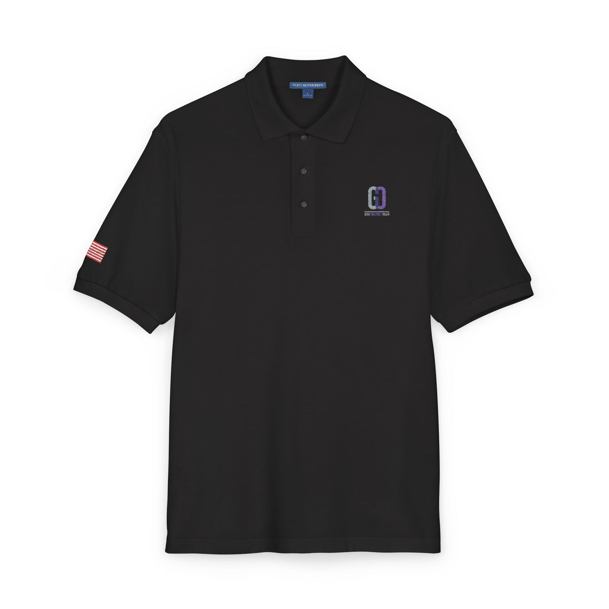 Embroidered 'D' Crest Polo Shirt (not listed)
