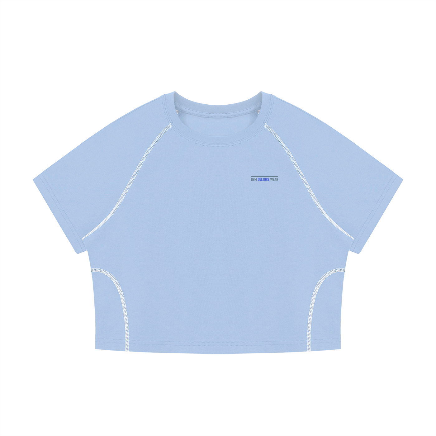 Apex series raglan crop t-shirt