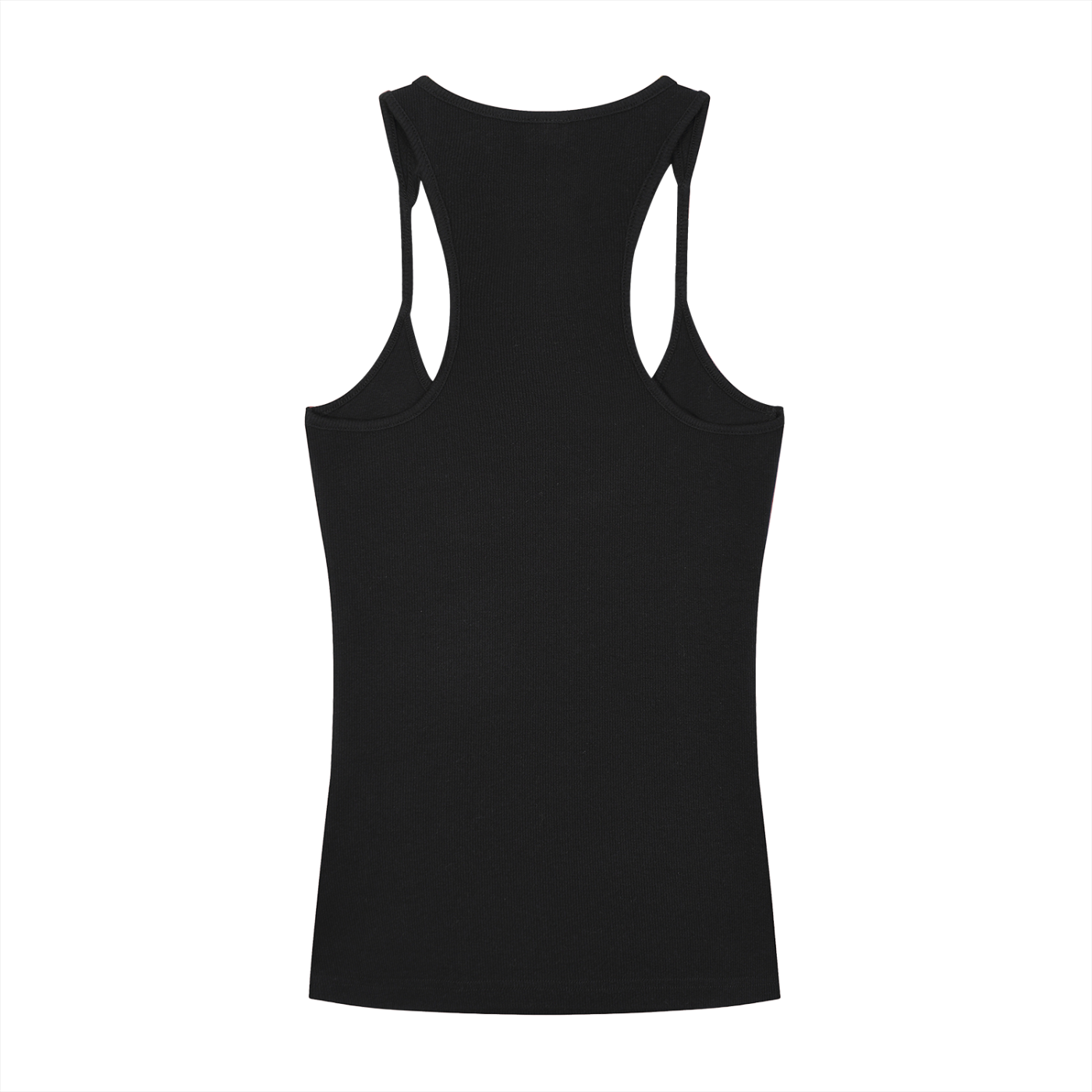 Slim Fit Ribbed Racerback