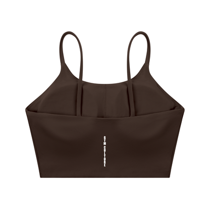 Spaghetti strap sports bra - dark series
