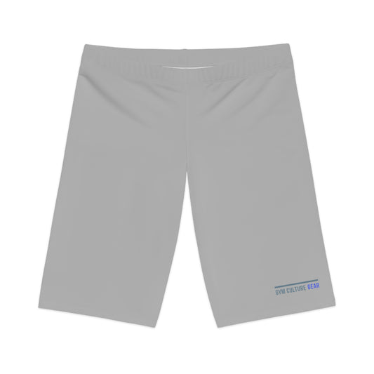 Biker style gym shorts