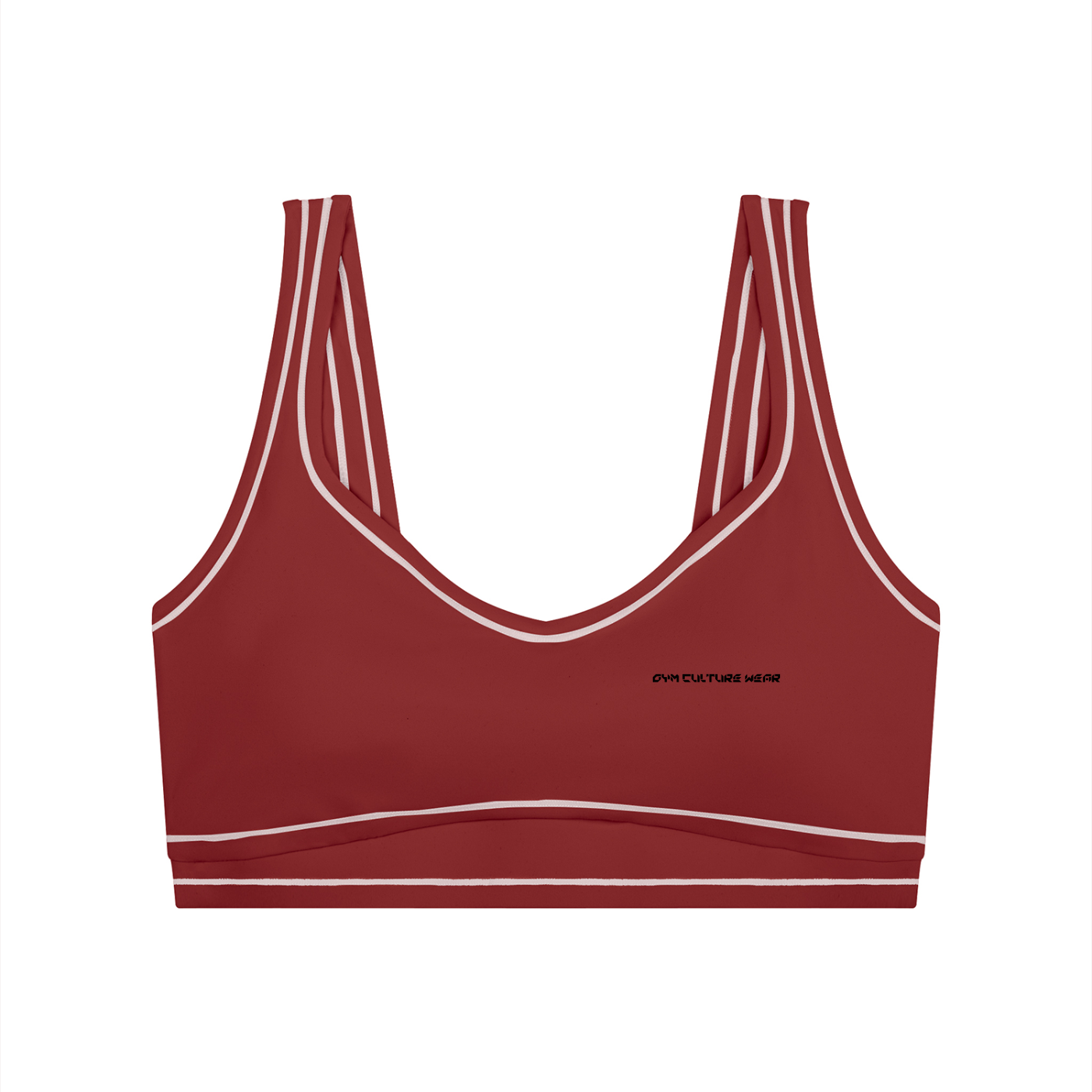 Genesis series women’s topstitching yoga sports bra
