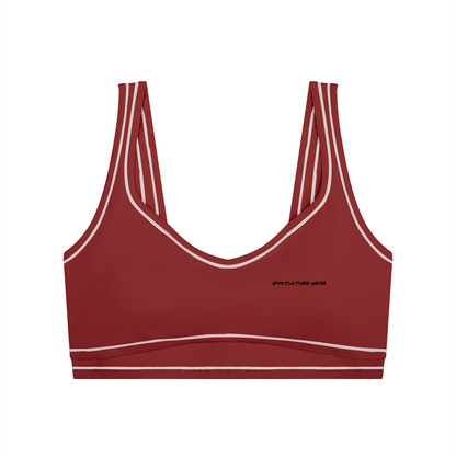 Genesis series women’s topstitching yoga sports bra