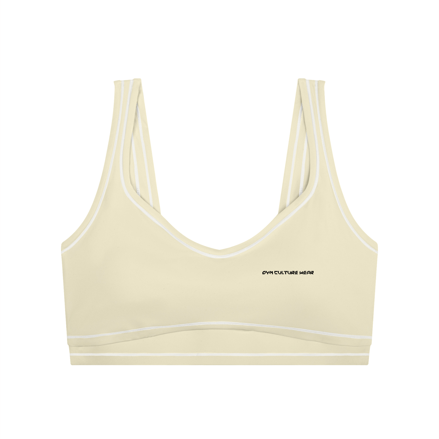 Genesis series women’s topstitching yoga sports bra