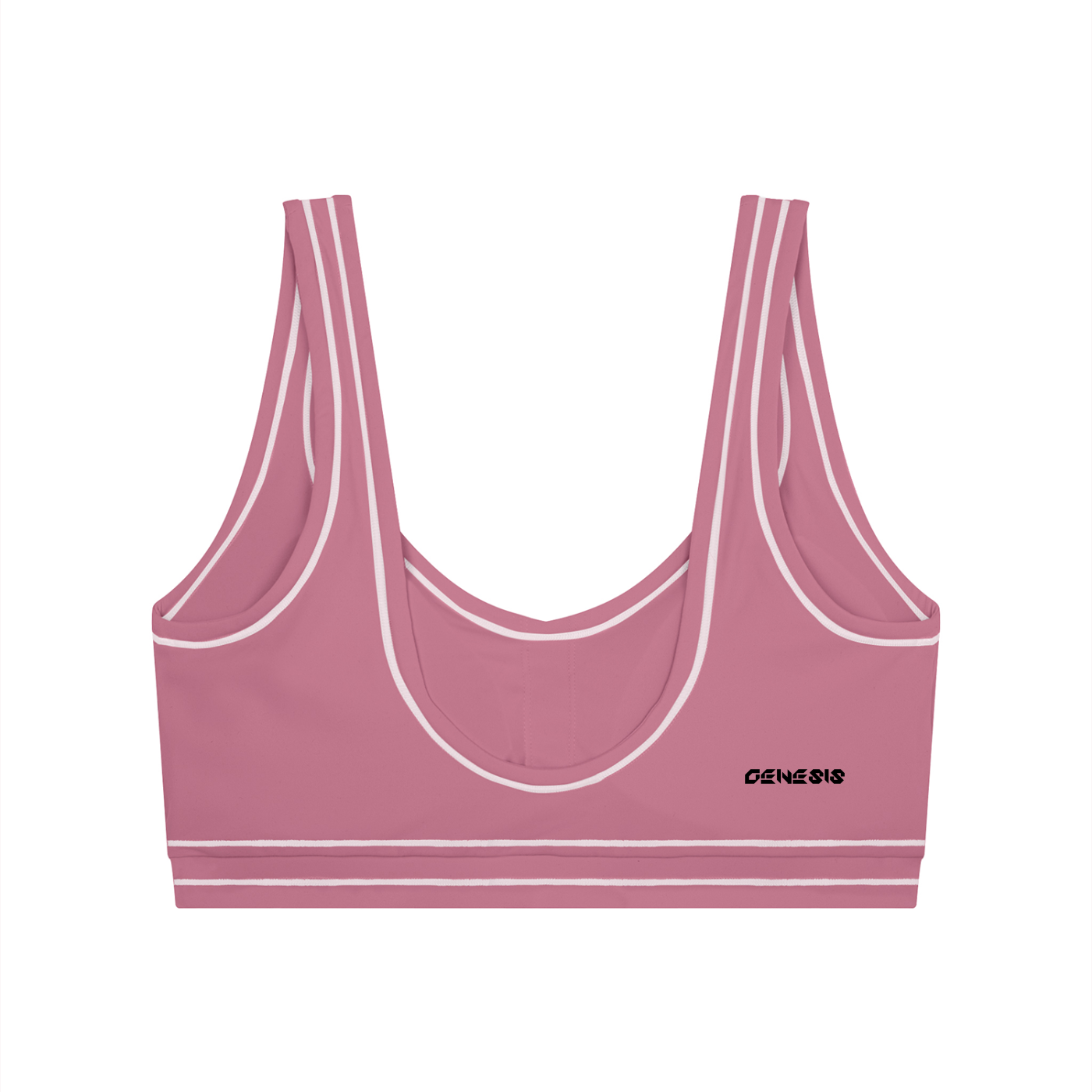 Genesis series women’s topstitching yoga sports bra