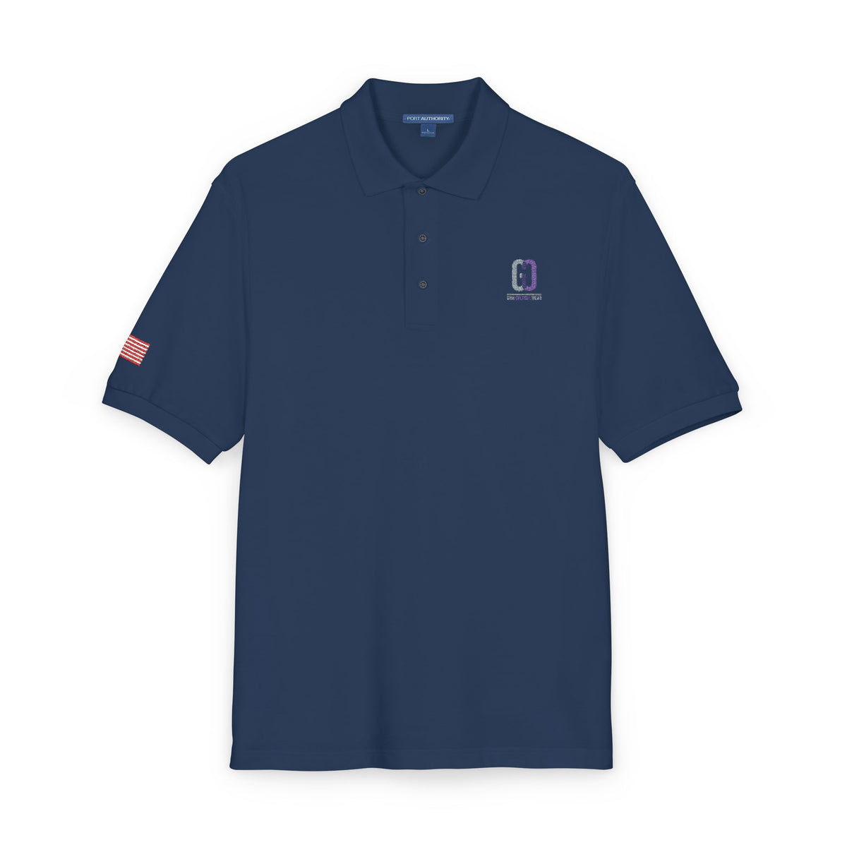 Embroidered 'D' Crest Polo Shirt (not listed)