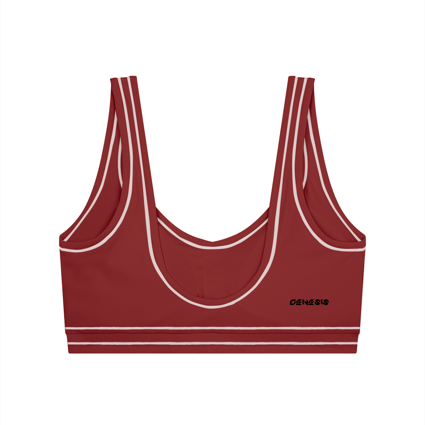 Genesis series women’s topstitching yoga sports bra