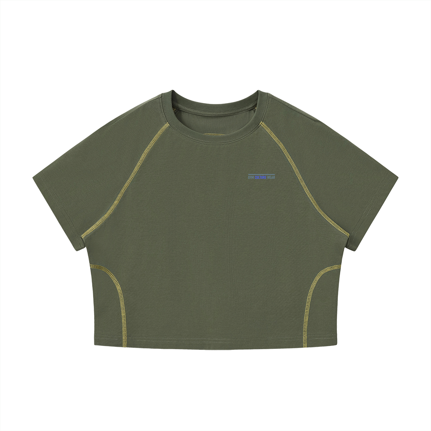 Apex series raglan crop t-shirt