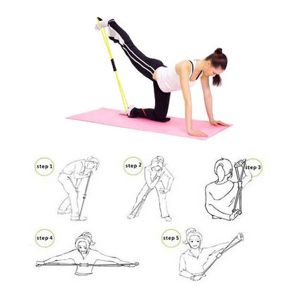 Rubber tube resistance bands