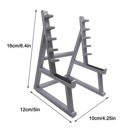 Creative weight rack pen holder