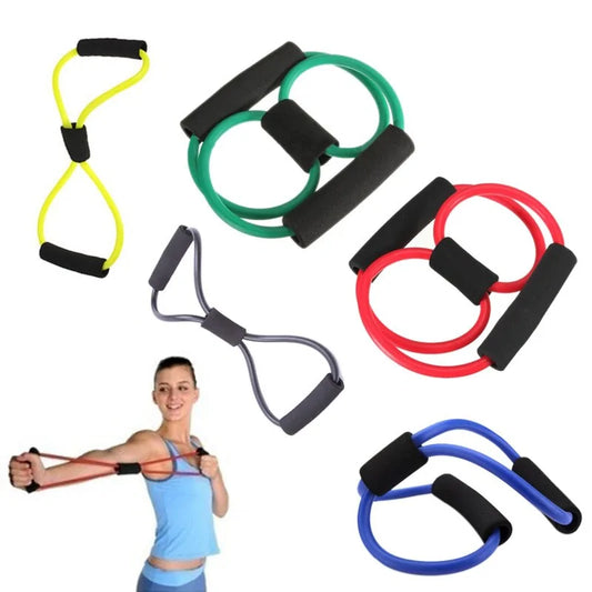 Rubber tube resistance bands
