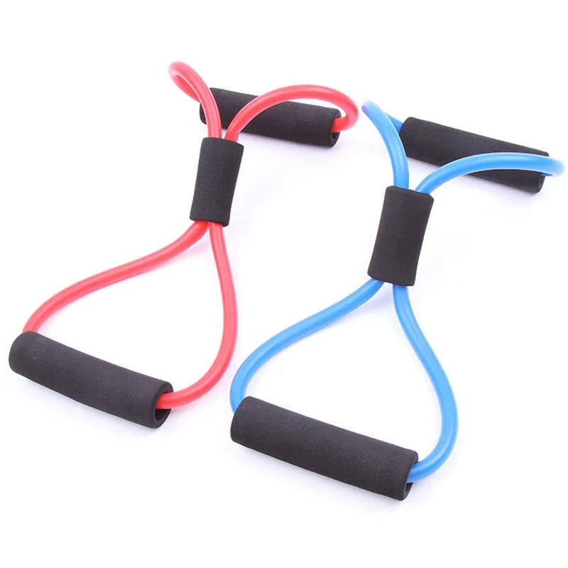 Rubber tube resistance bands