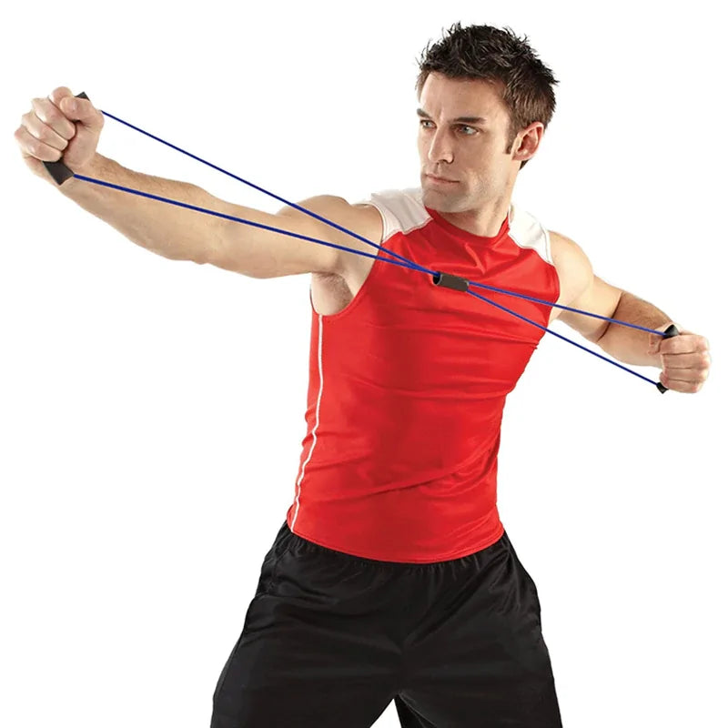 Rubber tube resistance bands