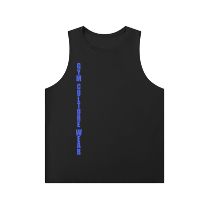 Men's Solid Color Crewneck Tank Top