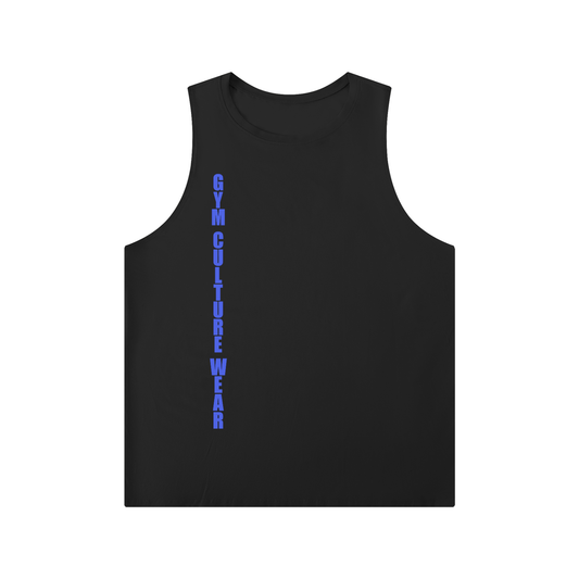Men's Solid Color Crewneck Tank Top
