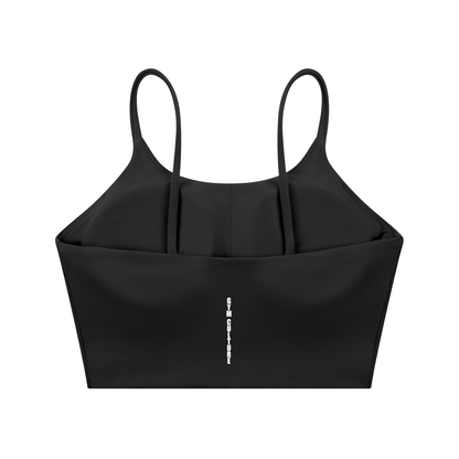 Spaghetti strap sports bra - dark series