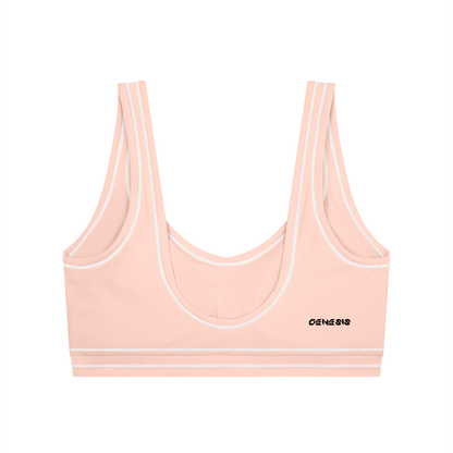 Genesis series women’s topstitching yoga sports bra