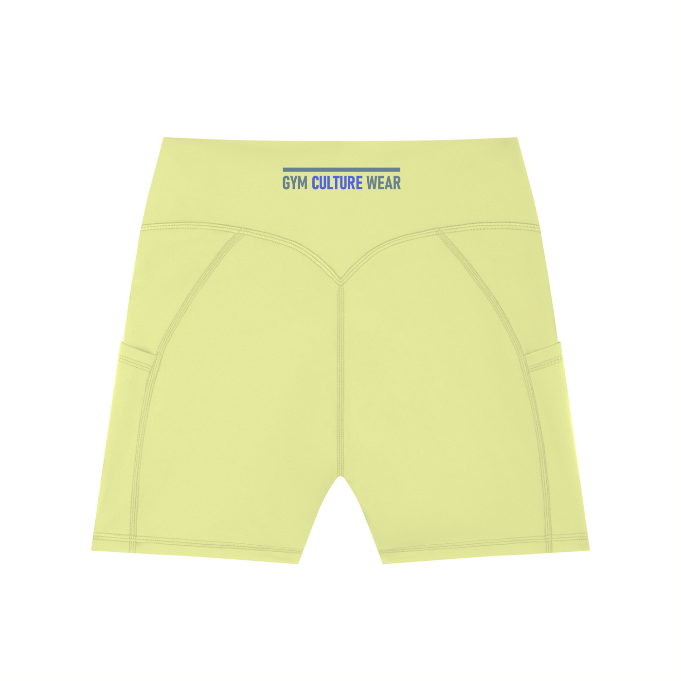 Women's High-Waisted Pocket Biker Shorts