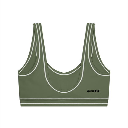 Genesis series women’s topstitching yoga sports bra