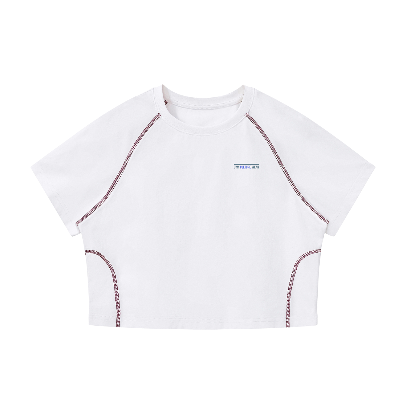 Apex series raglan crop t-shirt