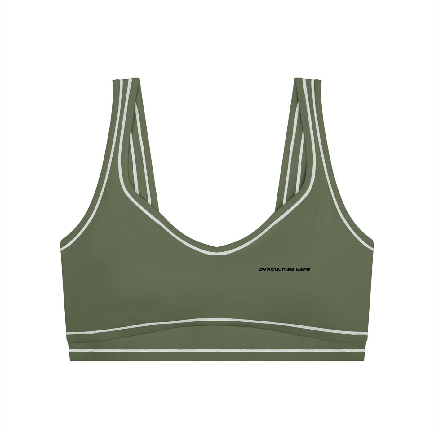 Genesis series women’s topstitching yoga sports bra