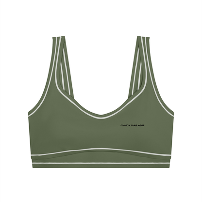 Genesis series women’s topstitching yoga sports bra