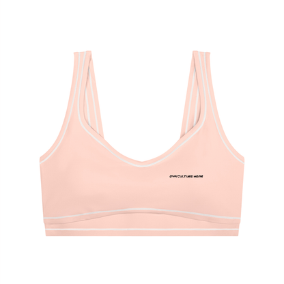 Genesis series women’s topstitching yoga sports bra
