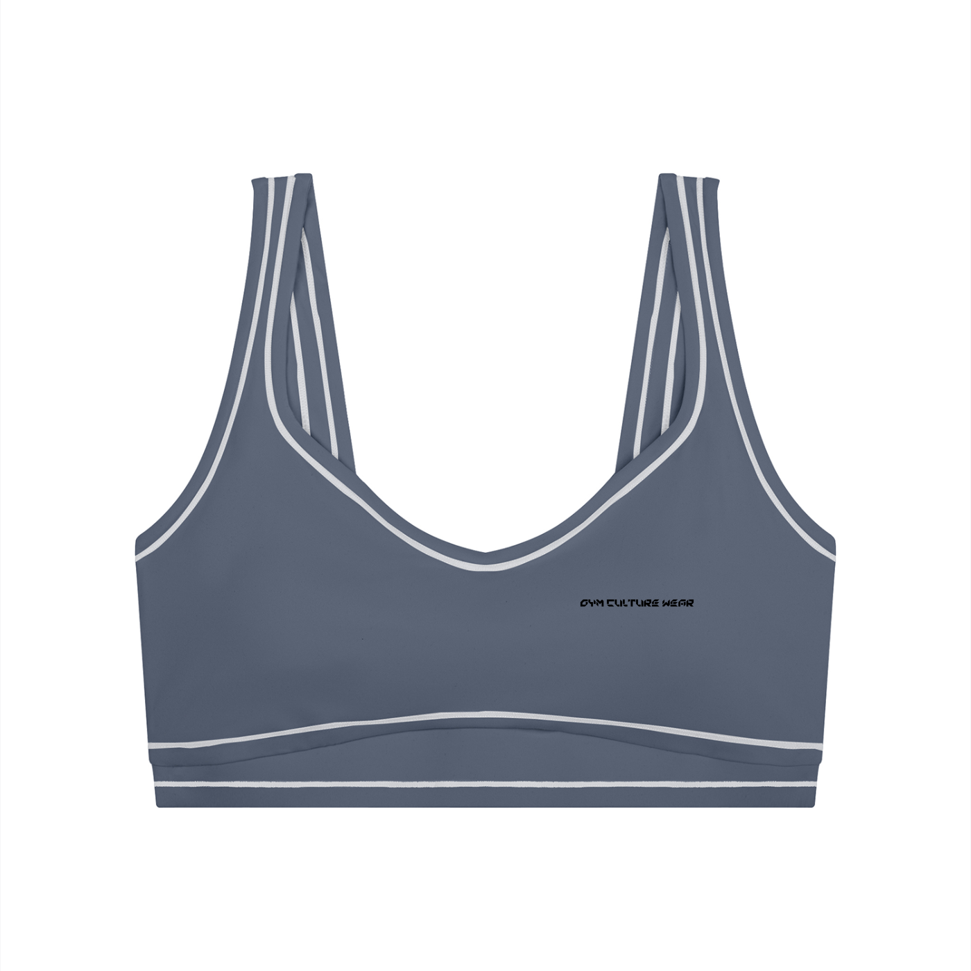 Genesis series women’s topstitching yoga sports bra