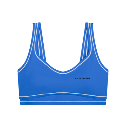 Genesis series women’s topstitching yoga sports bra