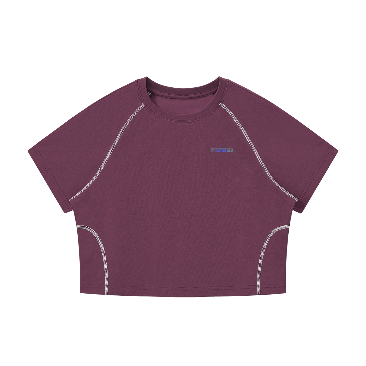 Apex series raglan crop t-shirt