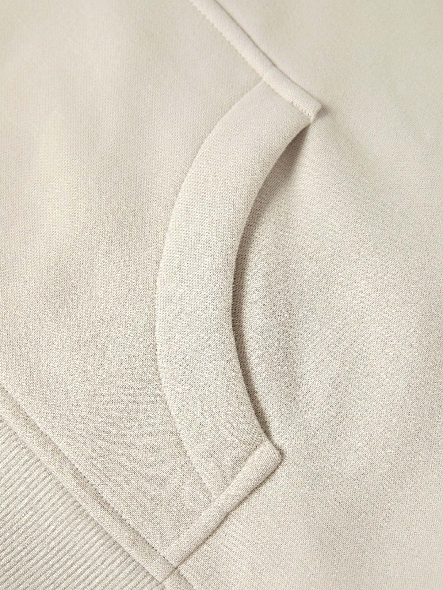 Cropped half-zip pullover
