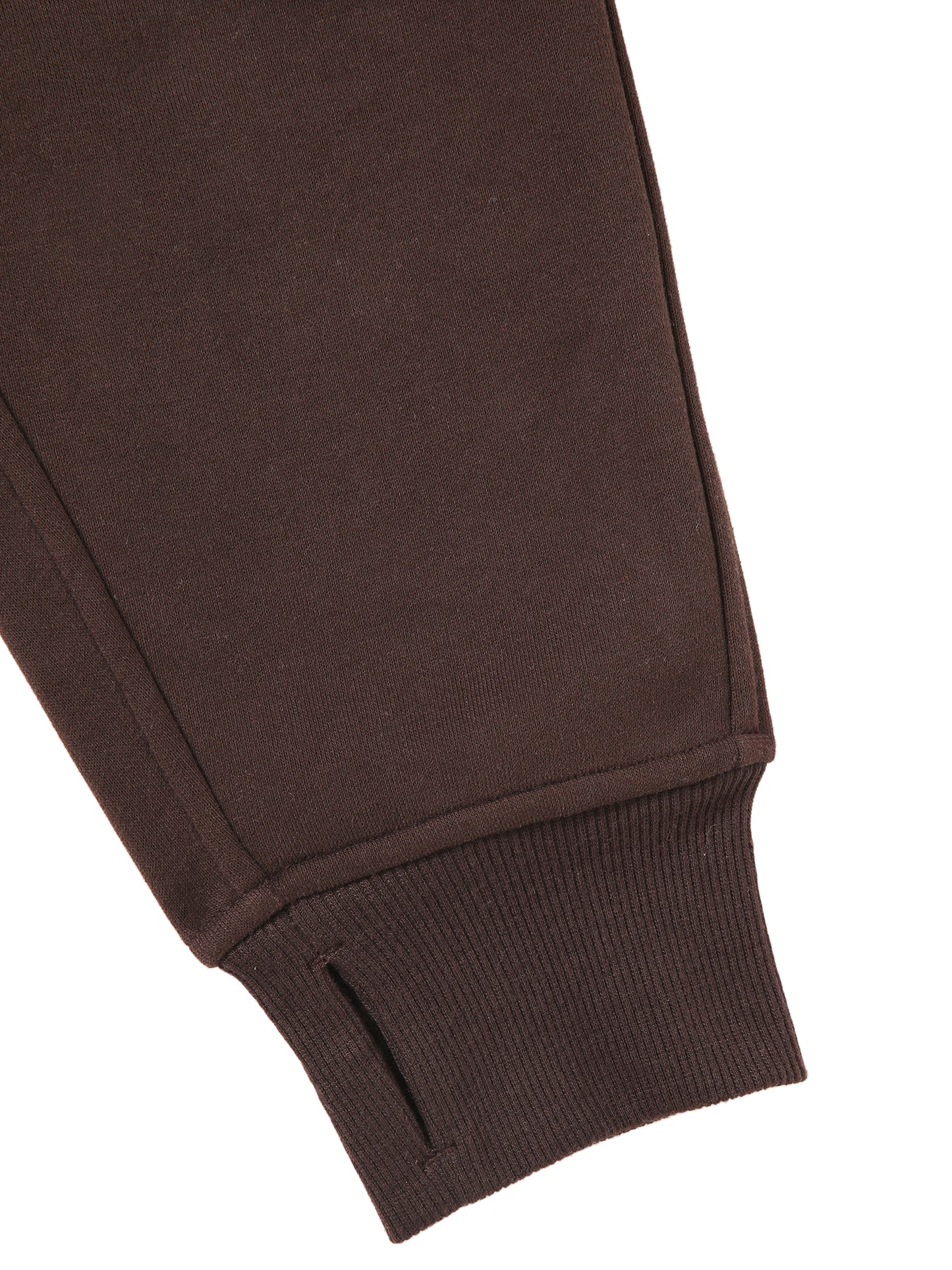 Cropped half-zip hoodie