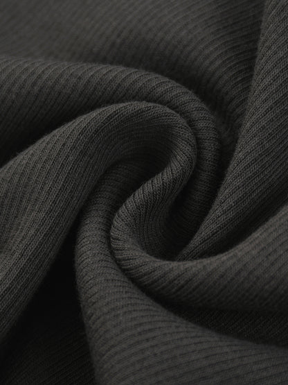 Slim Fit Ribbed Racerback