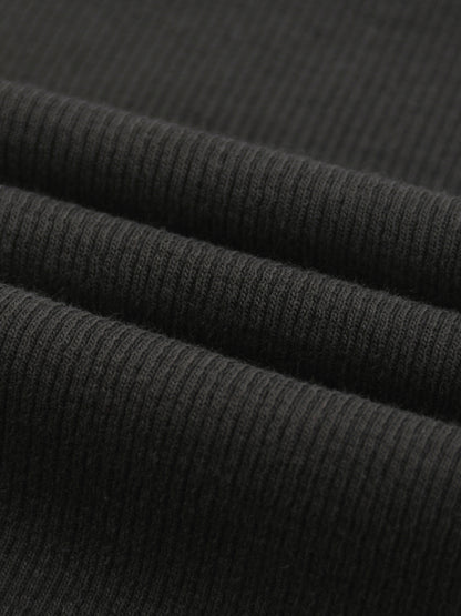 Slim Fit Ribbed Racerback